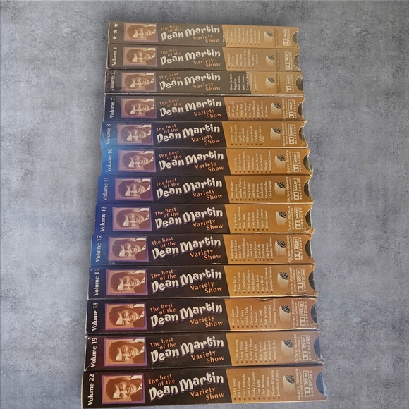 Set of 13 of the very best of the Dean Martin variety show vhs tapes collection - Picture 3 of 4